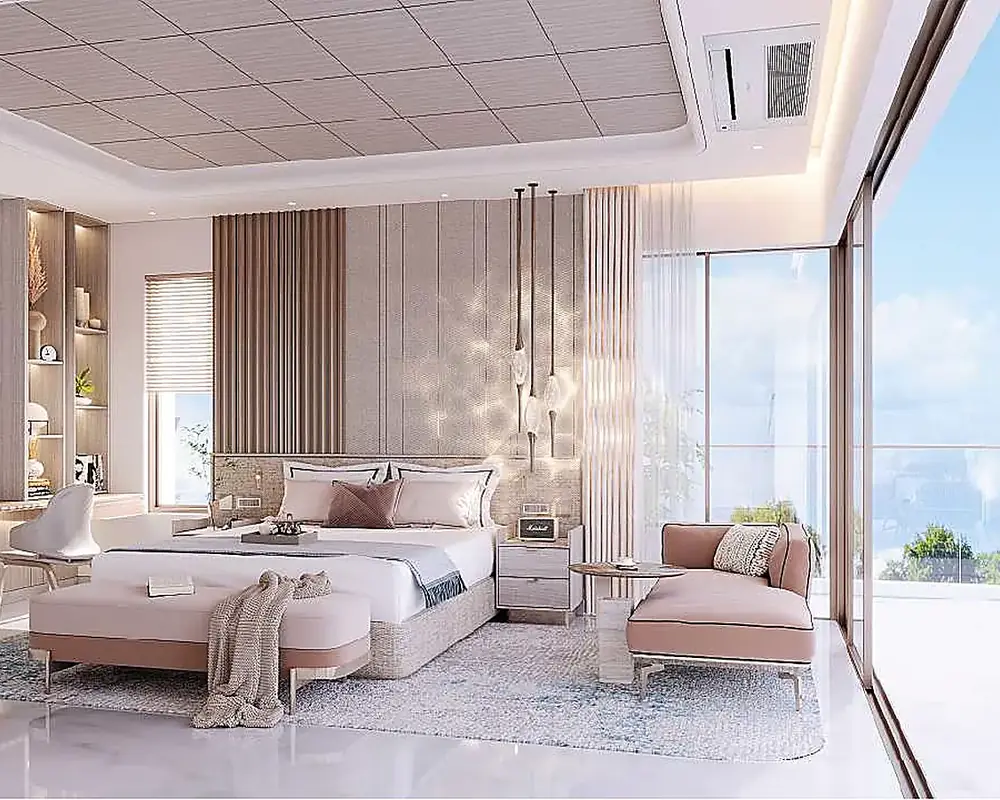 Master bedroom (artist's impression)